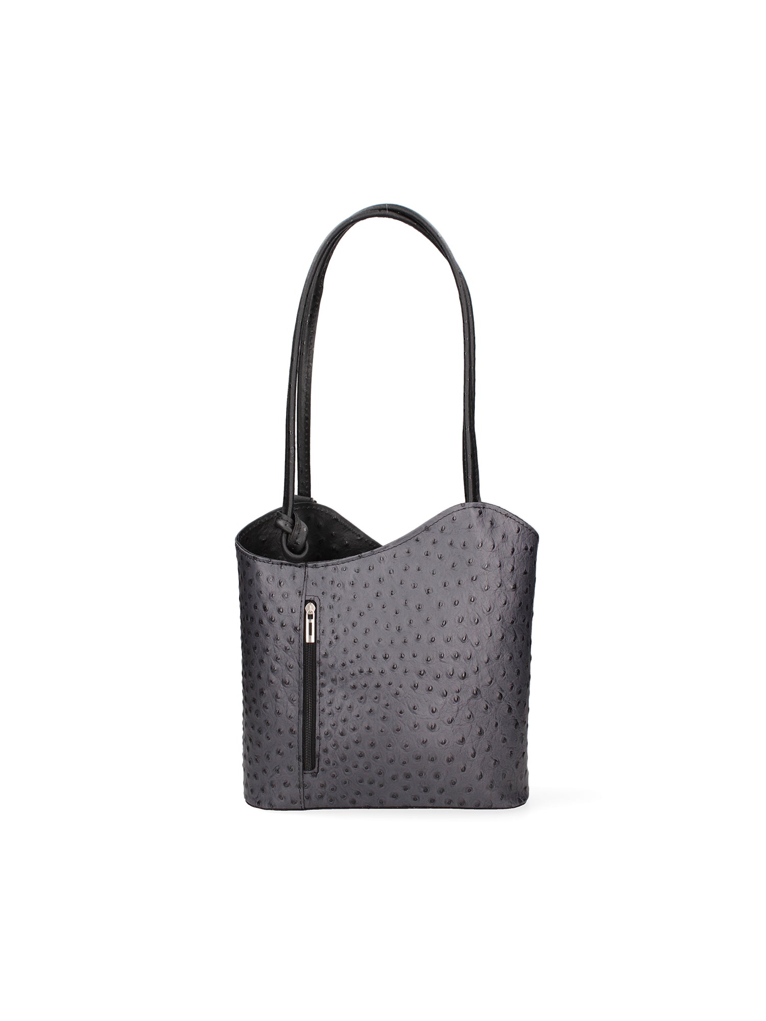 Chanel 3005-19 GRIGIO 20 NERO Zaino da donna in vera pelle Gave Lux