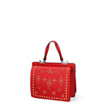 Florianne Borsa a tracolla da donna Vera pelle 1885-ROSSO Gave Lux