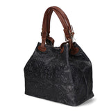 Elenia Borsa a mano da donna Vera pelle 80049-013 BLU NAVY Gave Lux