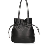 Borsa a spalla da donna 100% PVC F6717-2-BLACK David Jones