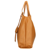 Aelia Borsa a spalla da donna Vera pelle 3312-D17 CUOIO SCURO DARK COGNAC Gave Lux