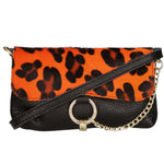Safira Borsa a mano da donna Vera pelle 04760-LEO G ARANCIONE Gave Lux