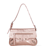 Borsa a spalla da donna Vera pelle 07234-L012 ROSA Roberta Rossi