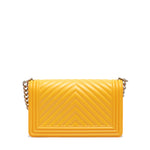 Borsa a mano da donna 100% PVC FLAT M-VANIGLIA + OFF SILVER Marc Ellis