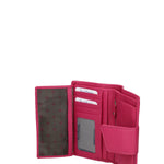 Portafoglio donna in vera pelle Casual RB2036-DLM-FUXIA Renato Balestra