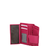 Portafoglio donna in vera pelle Casual RB2036-DLM-FUXIA Renato Balestra