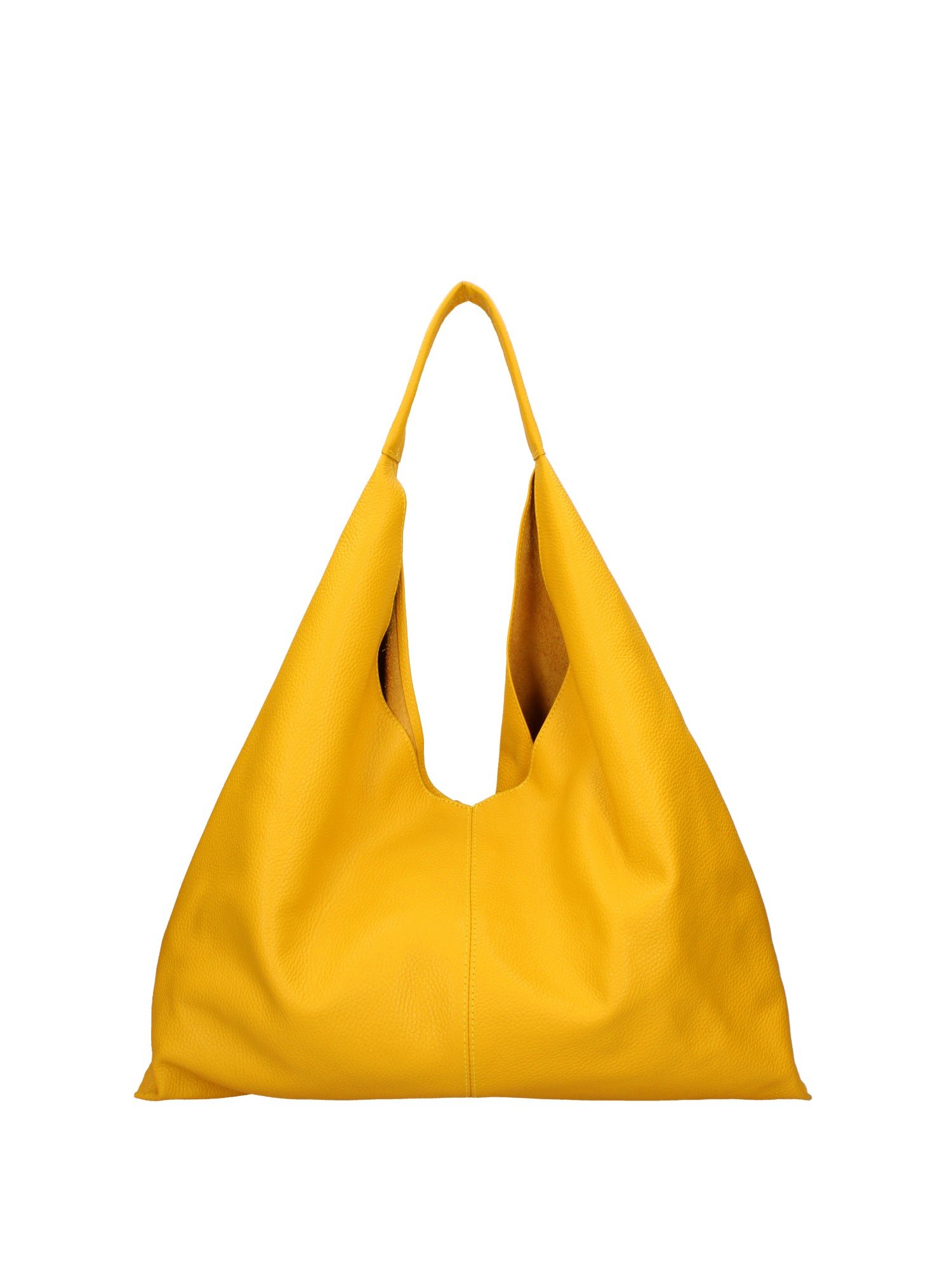 Borsa a mano da donna 100% vera pelle 07209-D04 GIALLO Roberta Rossi