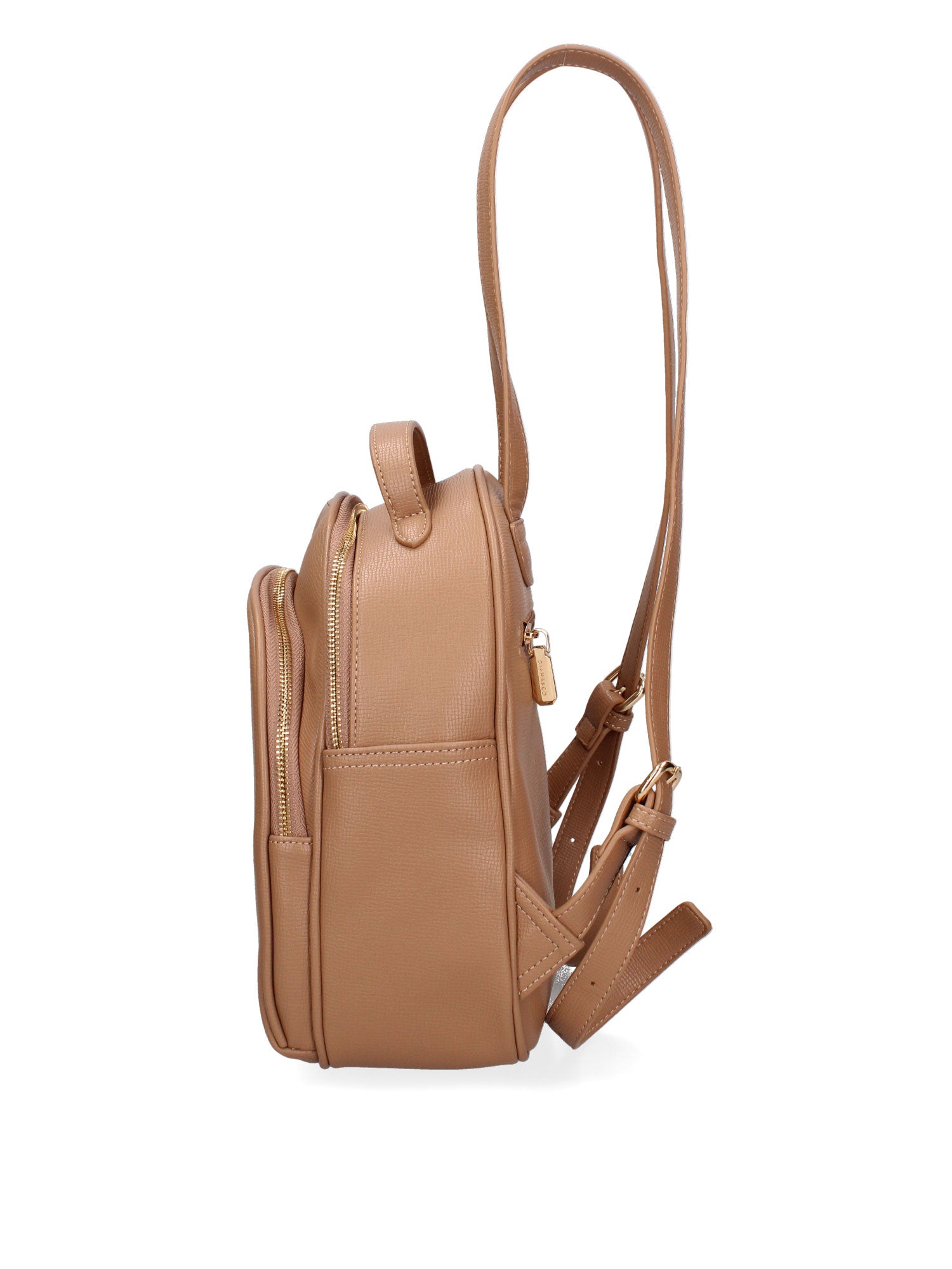 Borsa a mano da donna Ecopelle vegana 601-3-CAMEL Diana&co