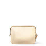 Borsa a tracolla da donna 100% Pvc FLAT-FLOWE-GOLD - LIGHT GOLD Marc Ellis