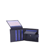 Portafoglio uomo in vera pelle Casual CC808-298-BLU Coveri Collection