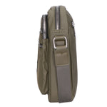 Borsa a tracolla uomo 100% pelle PU PCL3020-GREEN Northampton Polo Club