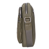Borsa a tracolla uomo 100% pelle PU PCL3020-GREEN Northampton Polo Club