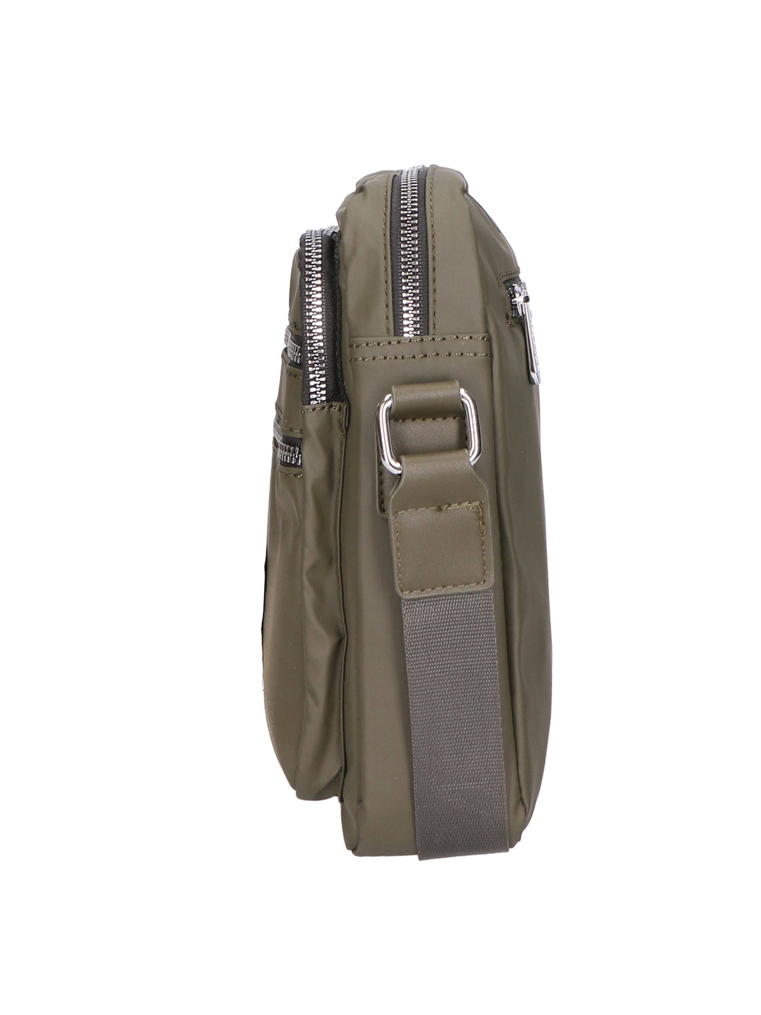 Borsa a tracolla uomo 100% pelle PU PCL3020-GREEN Northampton Polo Club