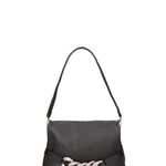 Borsa a spalla da donna 100% vera pelle JR-W-1160M-DO-BLACK + GOLD John Richmond