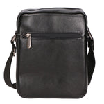 Borsa a tracolla uomo in pelle PU Casual PCL3079-BLACK Northampton Polo Club