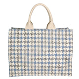 Alicia Borsa a spalla da donna Cotone e pelle 05086-S20 CIELO Gave Lux