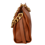 Annalou Borsa a spalla da donna Vera pelle 05417-D17 CUOIO SCURO Gave Lux
