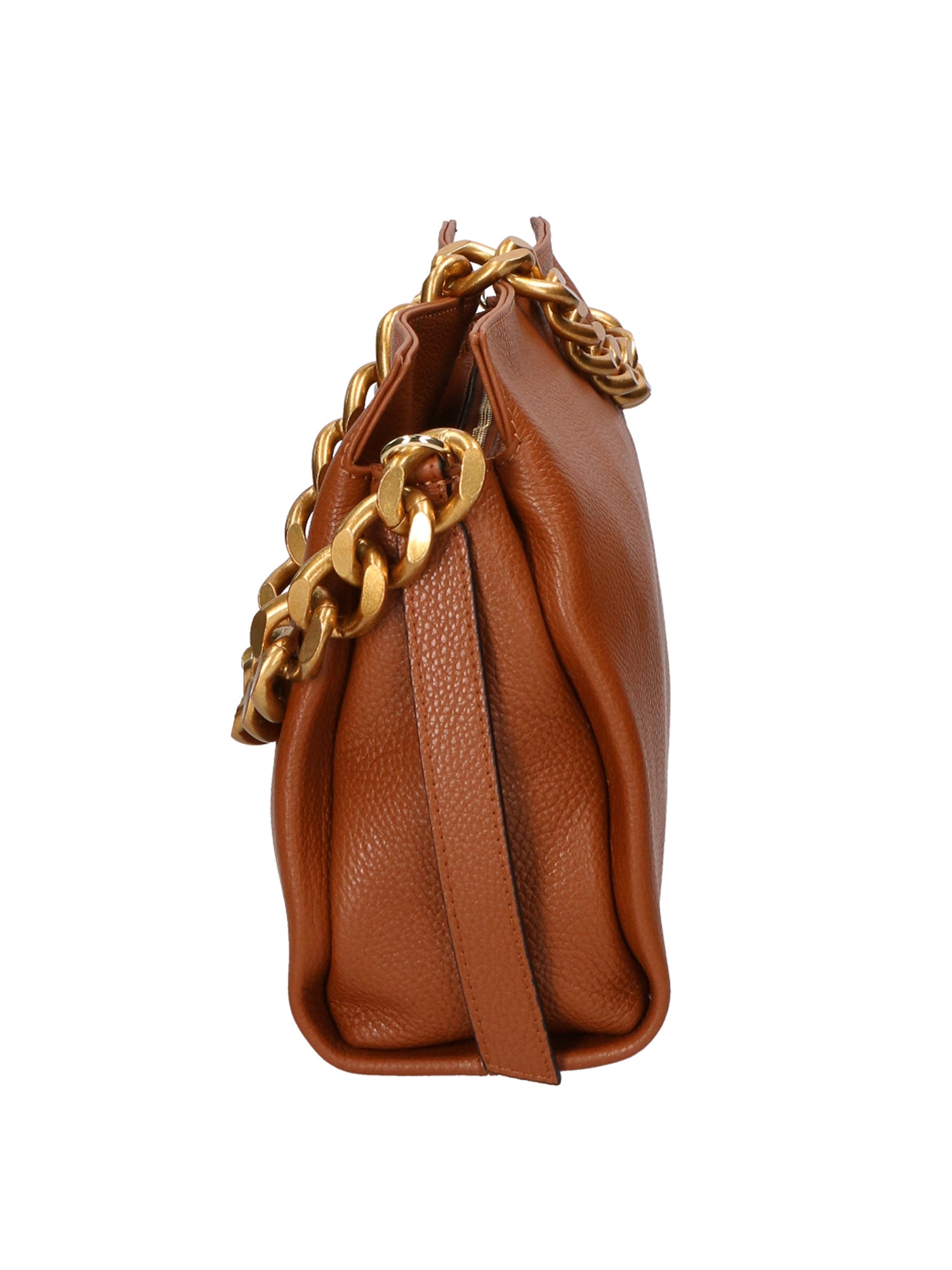 Annalou Borsa a spalla da donna Vera pelle 05417-D17 CUOIO SCURO Gave Lux