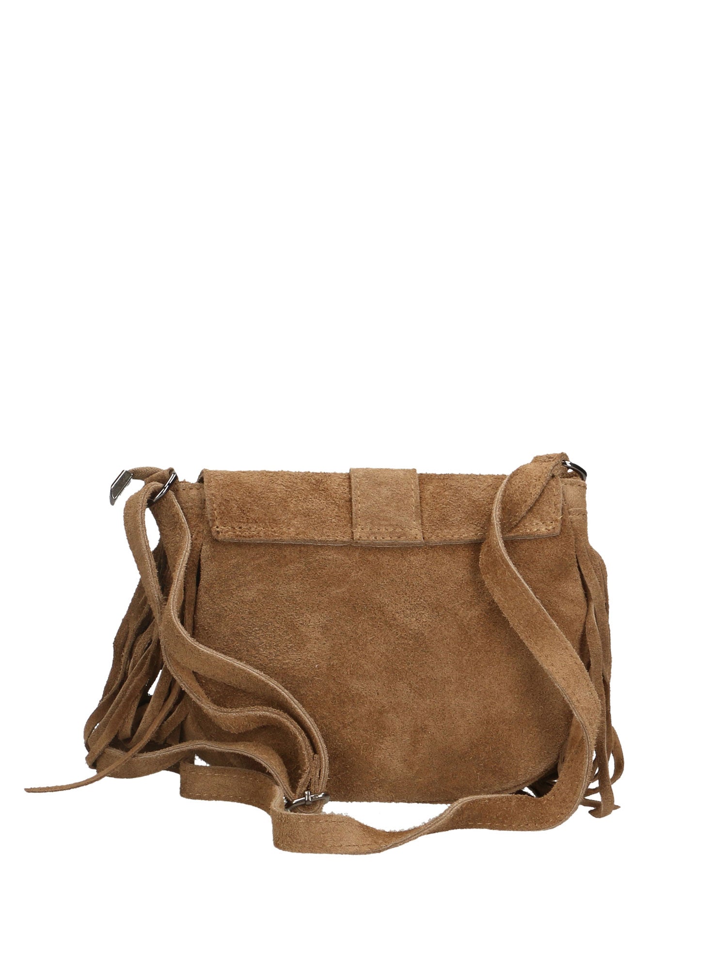 Iolanthe Borsa a tracolla da donna Vera pelle 1421-FANGO Gave Lux
