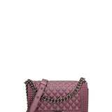 Borsa a mano donna 100% gomma FLAT PENKA M-DARK MAUVE-BRUSH CDF Marc Ellis