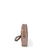 Borsa a tracolla da donna 100% Pvc FLAT-FLOWE-BRONZE - LIGHT GOLD Marc Ellis