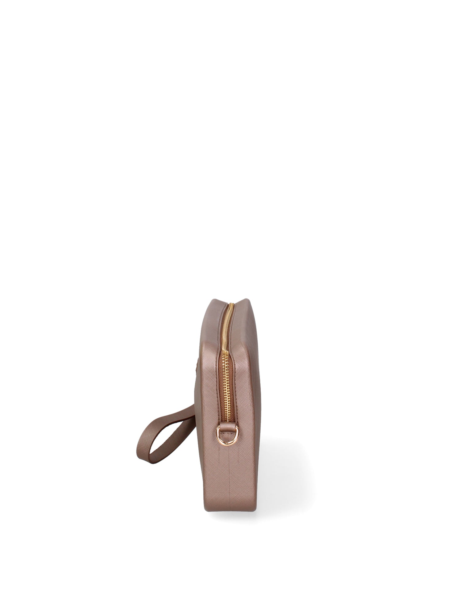 Borsa a tracolla da donna 100% Pvc FLAT-FLOWE-BRONZE - LIGHT GOLD Marc Ellis