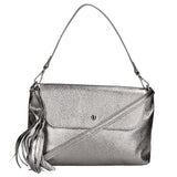 Auralia Borsa a mano da donna Vera pelle 05923-DL2 ACCIAIO Gave Lux