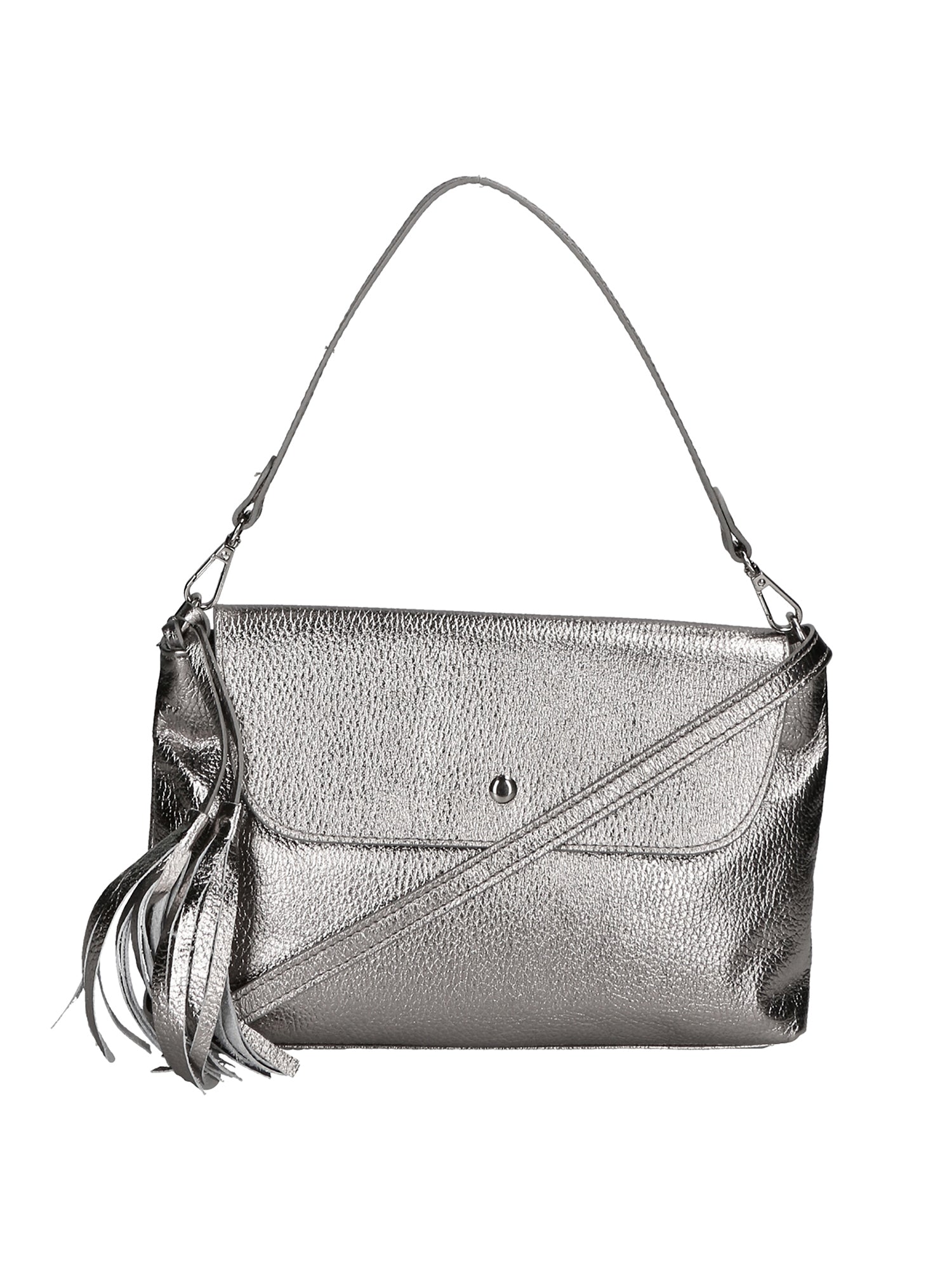 Auralia Borsa a mano da donna Vera pelle 05923-DL2 ACCIAIO Gave Lux
