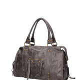 Elara Borsa a spalla da donna Vera pelle 06090-042 GRIGIO SCURO Gave Lux