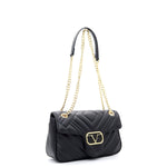 Siviglia Borsa a tracolla da donna Ecopelle VT-206-NERO 19V69 Italia