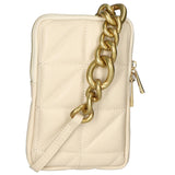 Anastasia Borsa a spalla da donna Vera pelle 05304-S37 LATTE Gave Lux