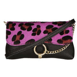 Safira Borsa a mano da donna Vera pelle 04760-LEO G FUXIA Gave Lux