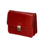 Bibiana Borsa a tracolla da donna Vera pelle 10018 1107-ROSSO RED Gave Lux
