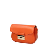 Borsa a tracolla da donna Vera pelle ROB8-PAPAYA Roberta Rossi