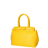 Borsa a mano da donna Vera Pelle 07146-D04 GIALLO Viola Castellani