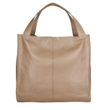 Aelia Borsa a spalla da donna Vera pelle 3312-D40 TAUPE TAUPE Gave Lux