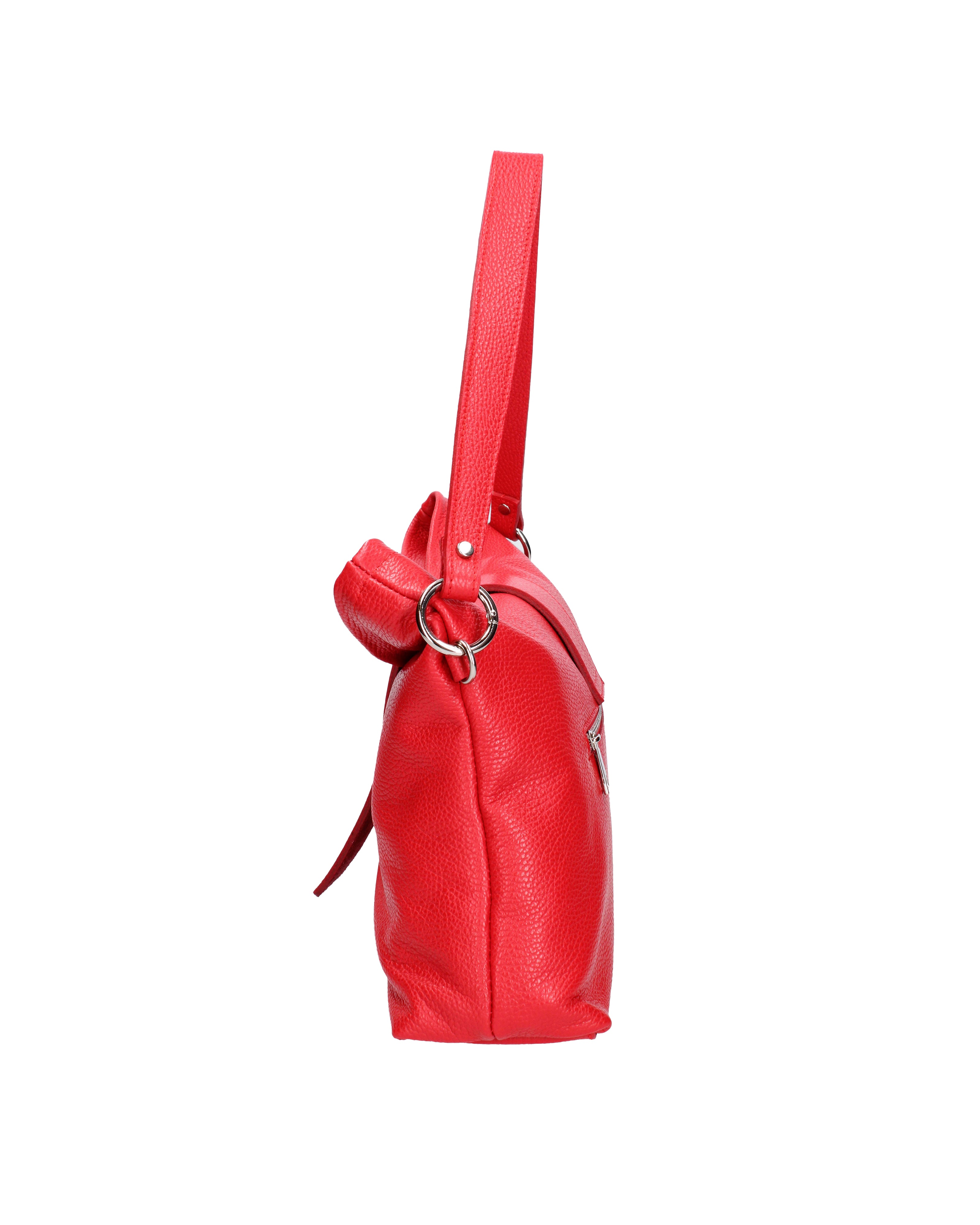 Grace Borsa a spalla da donna Vera pelle 07158-D58 ROSSO FUOCO Viola Castellani