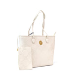 Borsa a spalla da donna 100% pelle vegana PU GGB023CRM Gabriella G Firenze