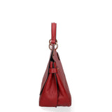 Novara Plus Borsa a mano da donna Vera pelle 564139-D10 RUBINO Gave Lux