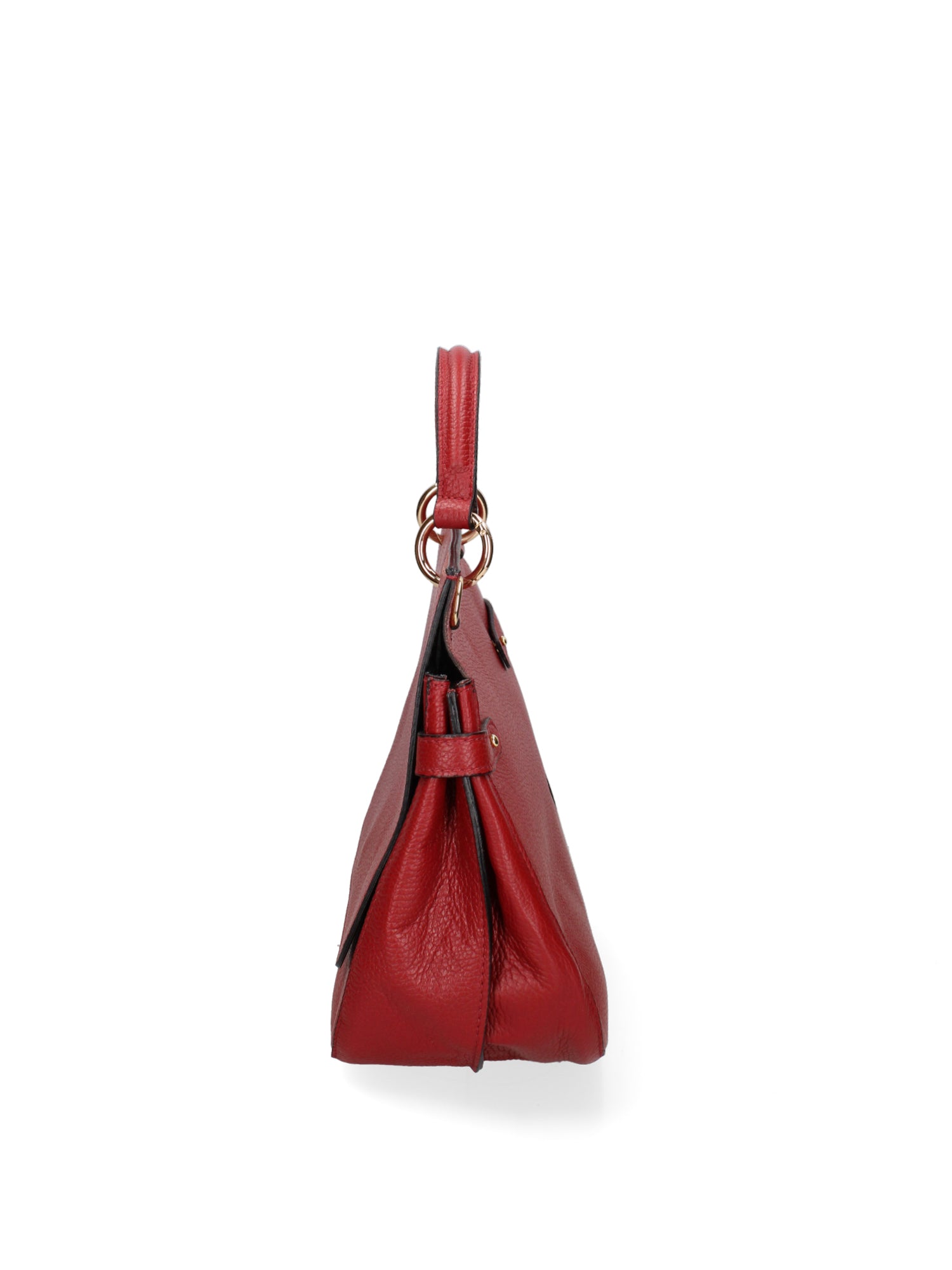 Novara Plus Borsa a mano da donna Vera pelle 564139-D10 RUBINO Gave Lux