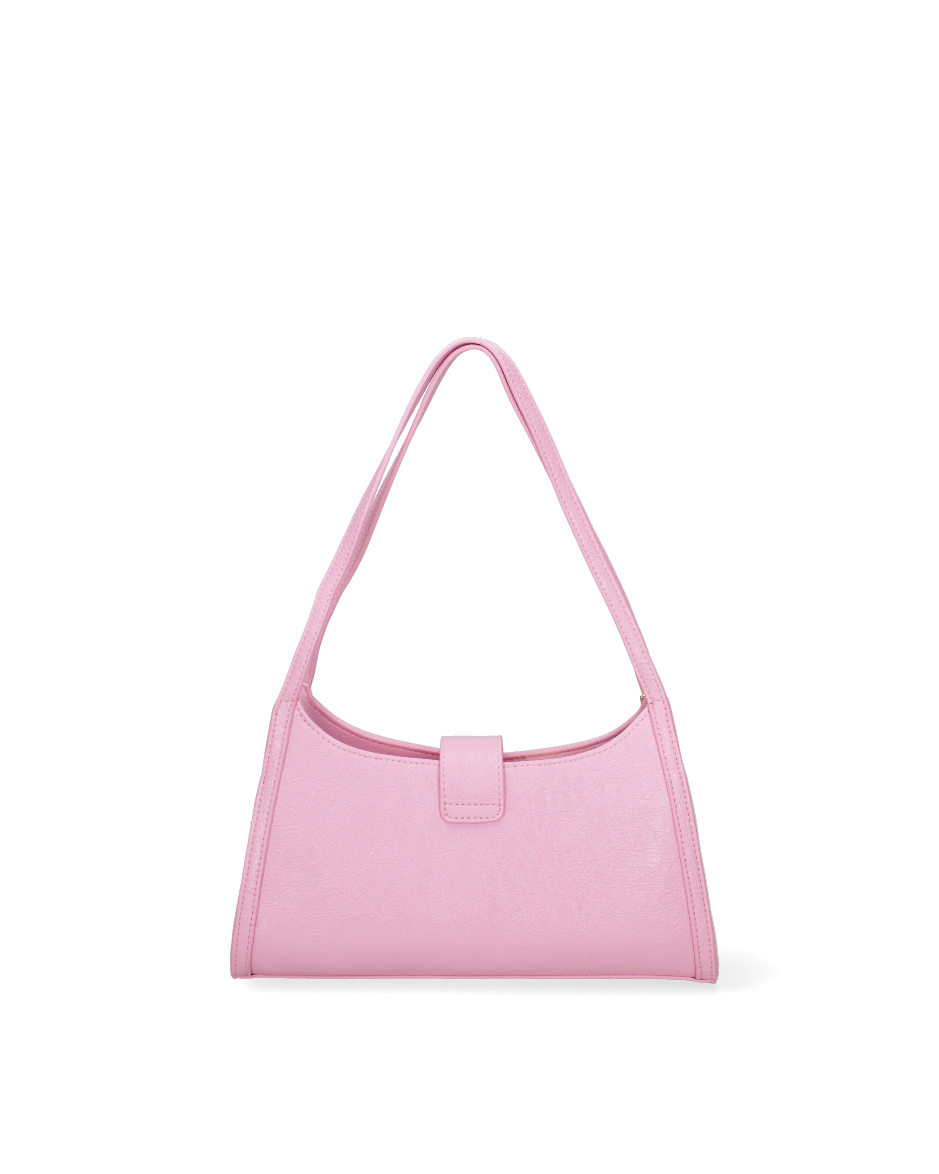 Borsa a spalla da donna Ecopelle DC3532-2-PINK Diana&co