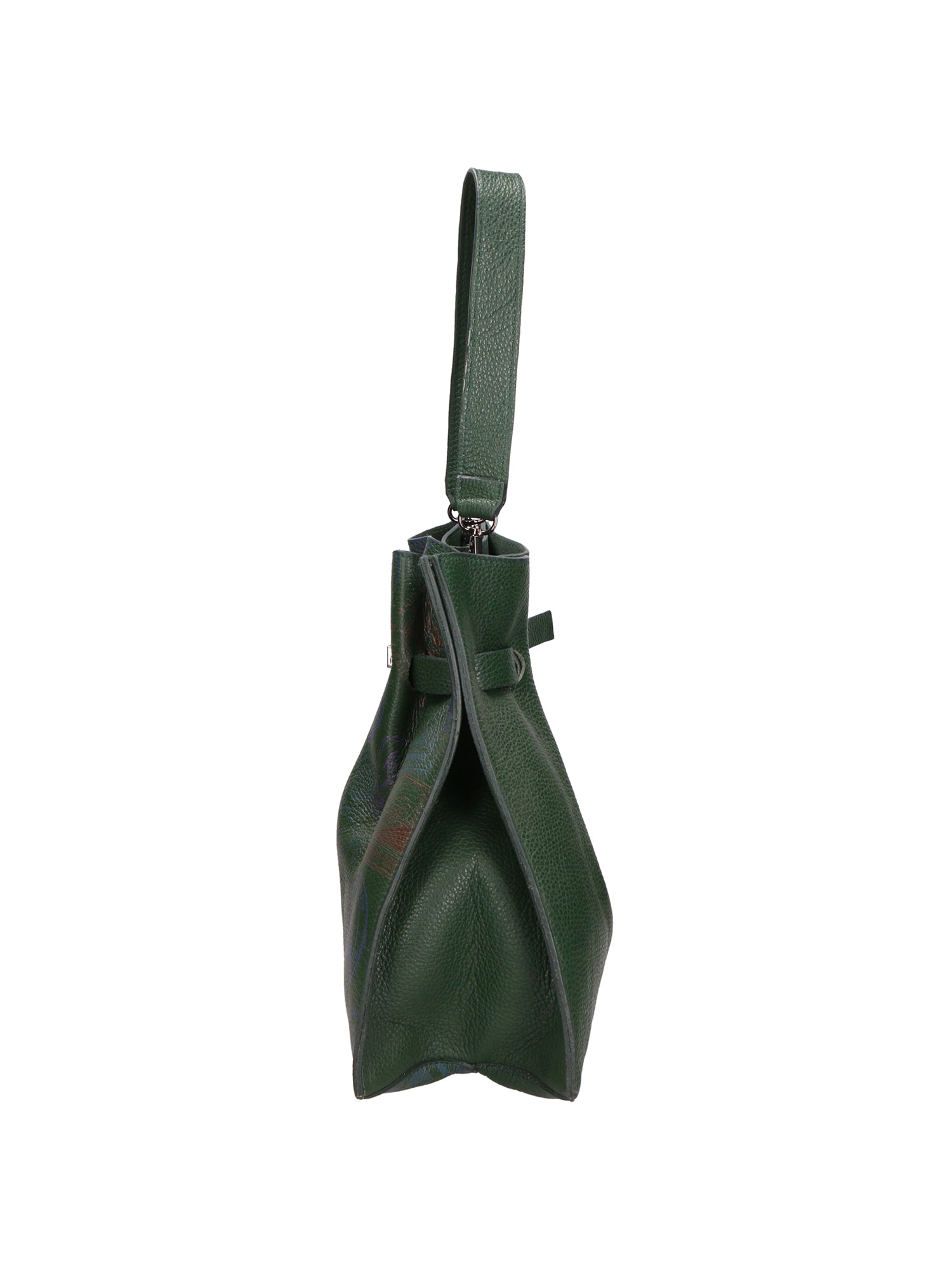Voyageuse Borsa a mano da donna Vera pelle 564137-VERDE Gave Lux