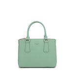 Borsa a mano da donna 100% pelle vegana PU 720-2PT-JADE GREEN Diana&co