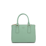 Borsa a mano da donna 100% pelle vegana PU 720-2PT-JADE GREEN Diana&co