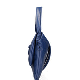 Borsa a spalla da donna Vera pelle 07171-S22 BLUETTE Viola Castellani
