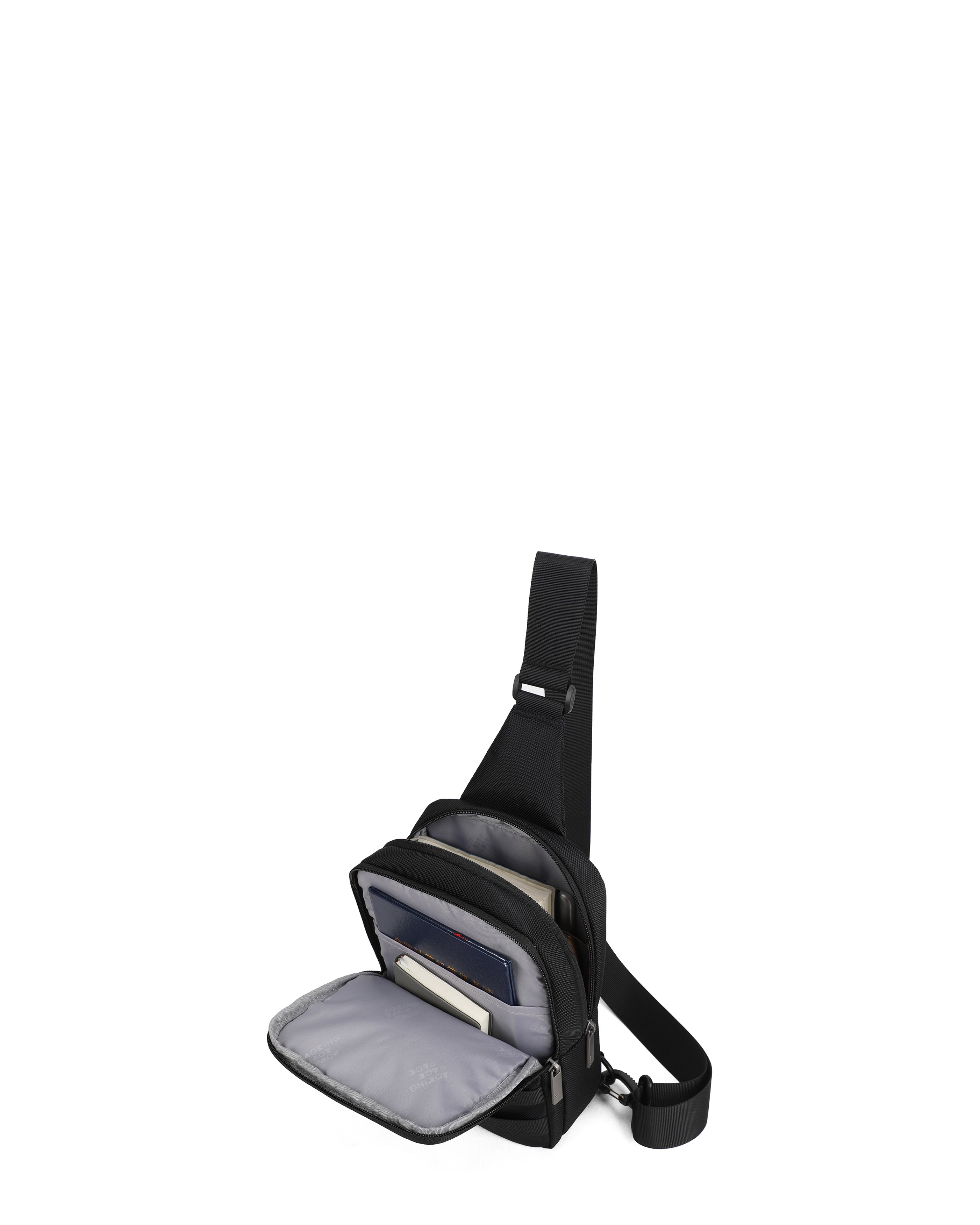 SY2245-BLACK Borsa a tracolla unisex Zenit Aoking