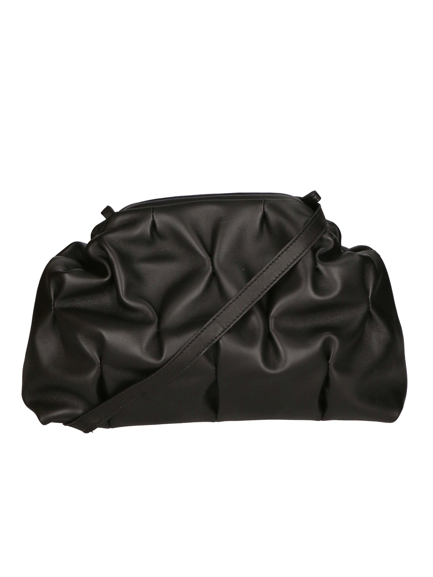 Soleil Borsa a mano da donna Vera pelle 04798-NERO BLACK Gave Lux
