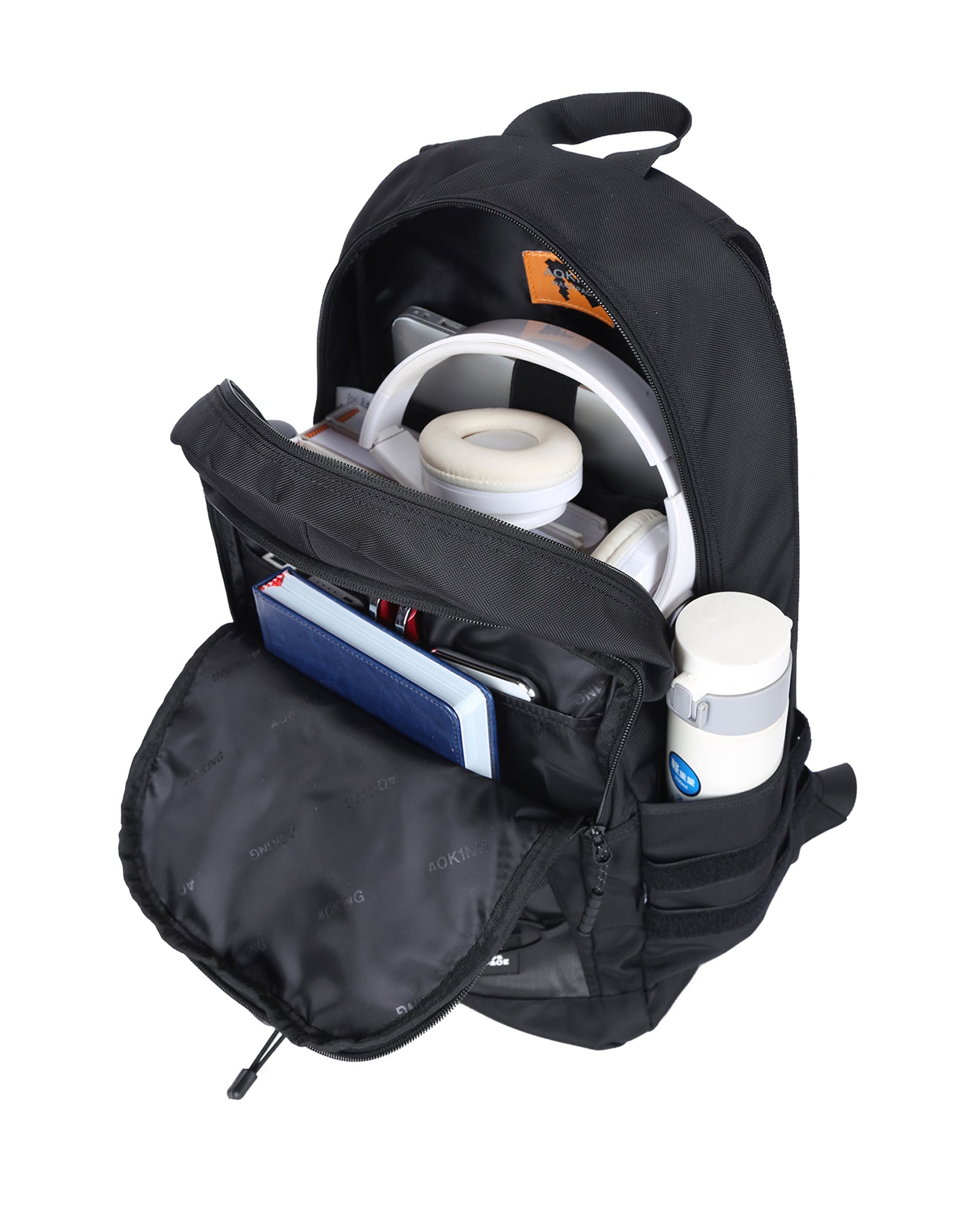 Zaino unisex Vorago Casual XN3353-6-BLACK Aoking