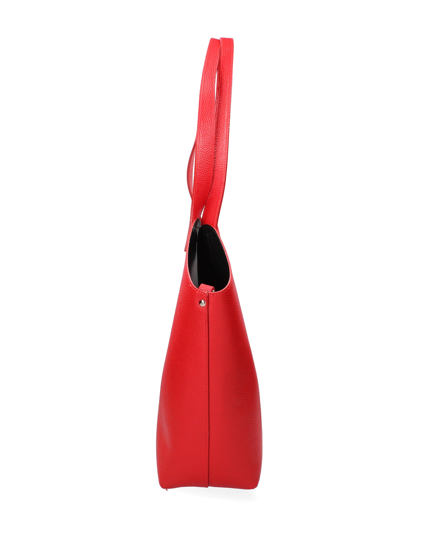 Borsa a mano da donna Vera pelle 07231-D58 ROSSO FUOCO Roberta Rossi