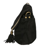 Emanuela Borsa a tracolla da donna Vera pelle 80057-019 NERO Gave Lux